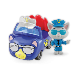 Collectible Meow pull back cars Cop