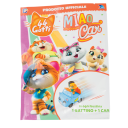 Collectible Meow pull back cars flowpack